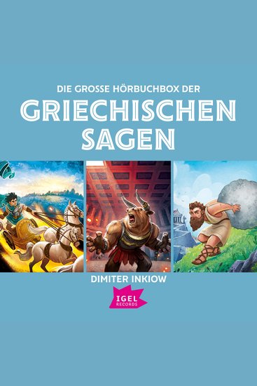 Die große Hörbuchbox der griechischen Sagen - cover