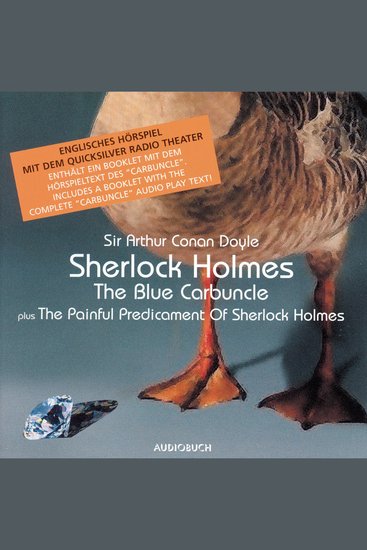 Sherlock Holmes - The Blue Carbuncle - Hörspiel in englischer Sprache - cover