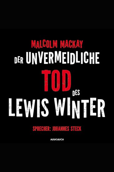Der unvermeidliche Tod des Lewis Winter - cover