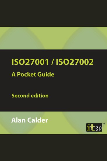 ISO27001 ISO27002:2013 - A Pocket Guide - cover