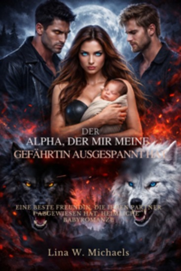 Der Alpha der mir meine Gefährtin ausgespannt hat - Eine beste Freundin die ihren Partner abgewiesen hat heimliche Babyromanze - cover