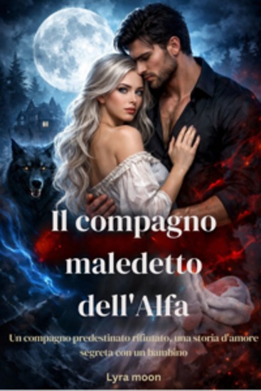 Il compagno maledetto dell'Alfa - Un compagno predestinato rifiutato una storia d'amore segreta con un bambino - cover
