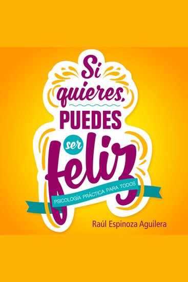 Si quieres puedes ser feliz - cover