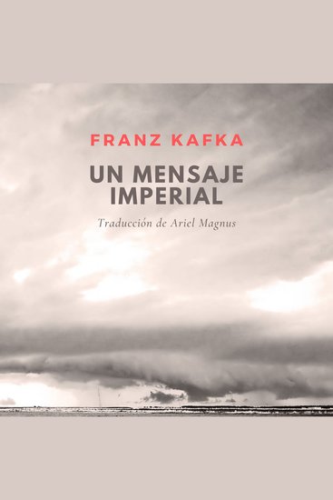 Un mensaje imperial - cover