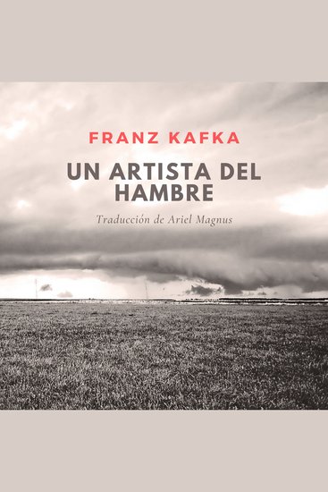 Un artista del hambre - cover