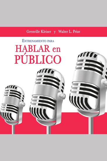 Entrenamiento para hablar en público - cover