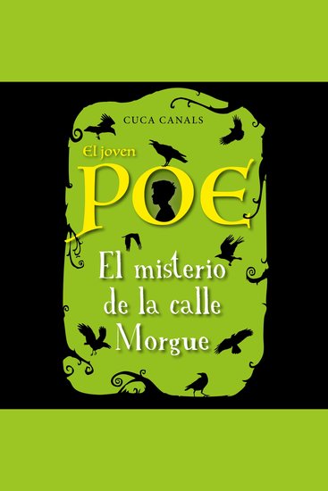 El joven Poe: El misterio de la calle Morgue - cover