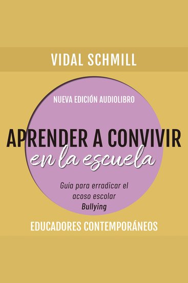 Aprender a convivir en la escuela Guía para erradicar el acoso escolar (bullying) - cover