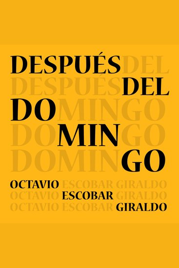 Después del domingo - cover