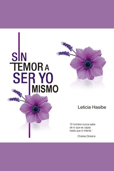 Sin temor a ser yo mismo - cover