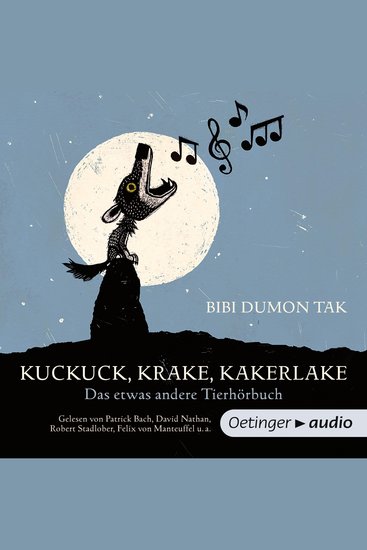 Kuckuck Krake Kakerlake Das etwas andere Tierhörbuch - Ungekürzte Lesung - cover