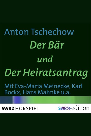 Der Bär Der Heiratsantrag - Zwei Scherze in einem Akt - cover
