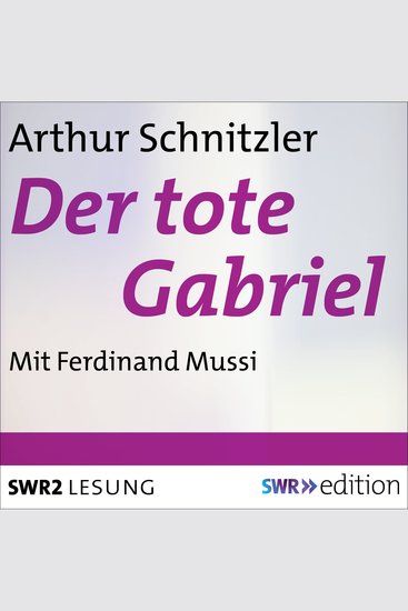 Der tote Gabriel - cover