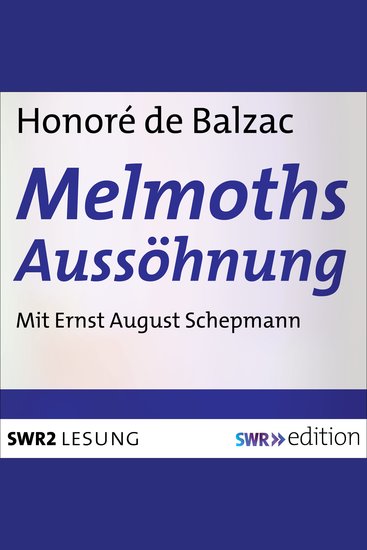 Melmoths Aussöhnung - cover