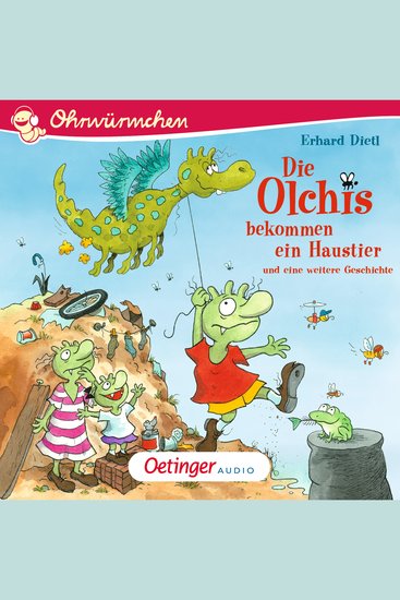 Die Olchis bekommen ein Haustier und eine weitere Geschichte - cover
