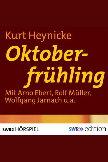 Oktoberfrühling - Eine Episode aus dem Leben des Gottfried Keller - cover
