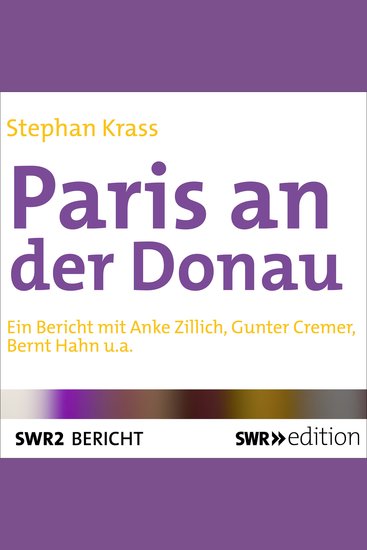 Paris an der Donau - Hörspiel über die Vichy-Regierung in Deutschland - cover