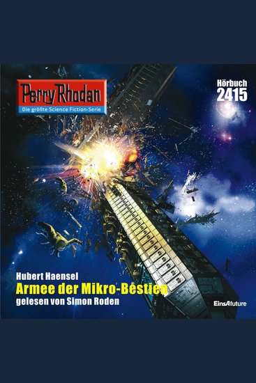 Perry Rhodan 2415: Armee der Mikro-Bestien - Perry Rhodan-Zyklus "Negasphäre" - cover