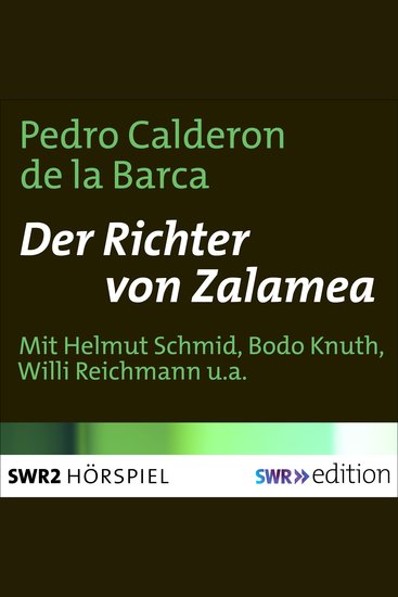 Der Richter von Zalamea - cover