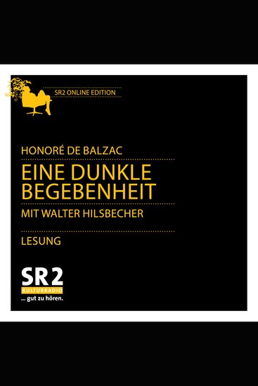 Eine dunkle Begebenheit - cover