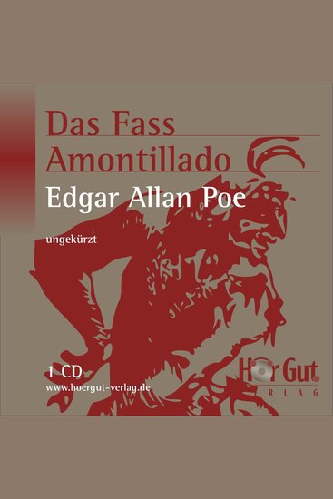 Das Fass Amontillado - Kurzgeschichte - cover