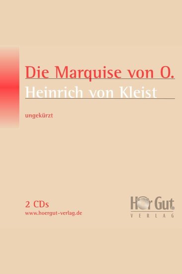 Die Marquise von O - cover