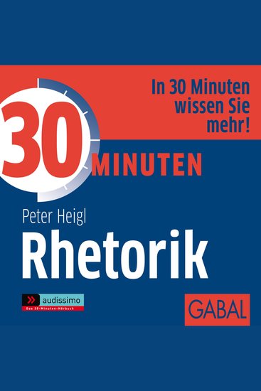30 Minuten Rhetorik - cover