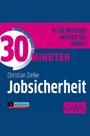 30 Minuten Jobsicherheit - cover