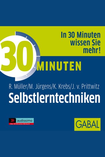 30 Minuten Selbstlerntechniken - cover