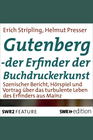 Gutenberg - Der Erfinder der Buchdruckerkunst - cover