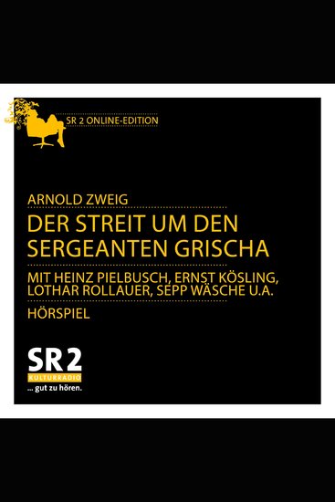 Der Streit um den Sergeanten Grischa - cover