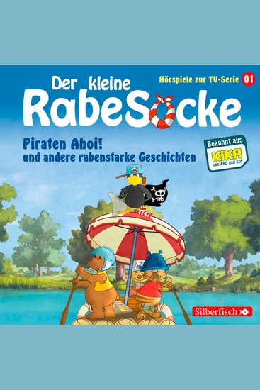 Piraten Ahoi! Die Fußballwaldmeisterschaft Das goldene Amulett (Der kleine Rabe Socke - Hörspiele zur TV Serie 1) - cover