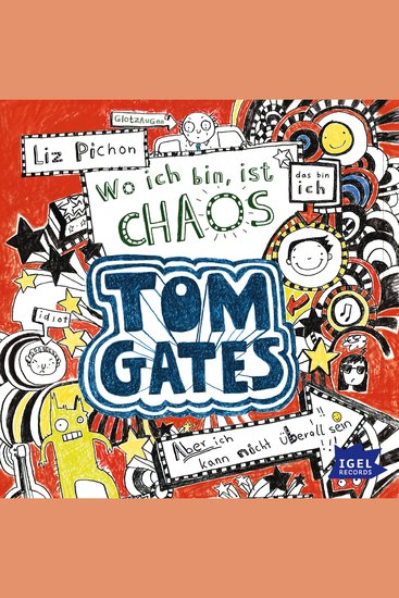 Tom Gates 1 Wo ich bin ist Chaos Aber ich kann nicht überall sein! - cover