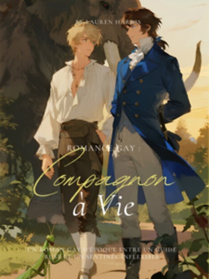 Romance Gay : Compagnon à Vie - Un roman gay d'époque entre un Guide rusé et un Sentinel inflexible - cover