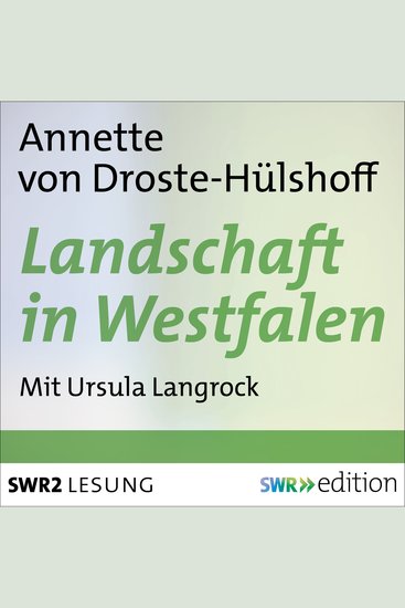 Landschaft in Westfalen - Lesung - cover
