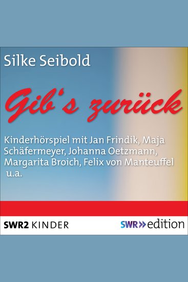 Gib's zurück - cover