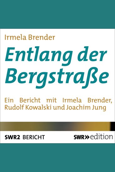 Entlang der Bergstrasse - cover