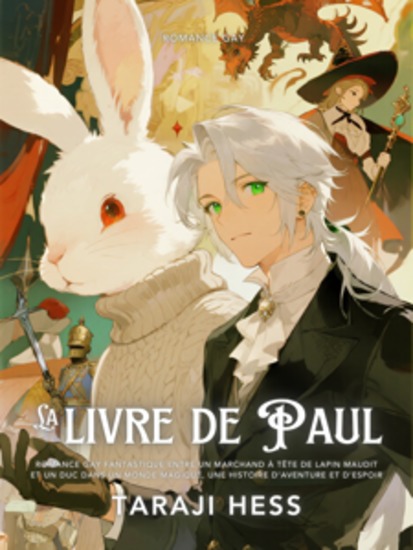Romance Gay : Le livre de Paul - Romance gay fantastique entre un marchand à tête de lapin maudit et un duc dans un monde magique une histoire d’aventure et d’espoir - cover