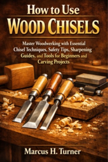 How to Use Wood Chisels - Master Woodworking with Essential Chisel Techniques Safety Tips Sharpening Guides and Tools for Beginners and Carving Projects - cover