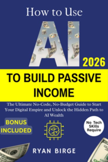 How to Use AI to Build Passive Income - The Ultimate No-Code No-Budget Guide to Start Your Digital Empire and Unlock the Hidden Path to AI Wealth - cover