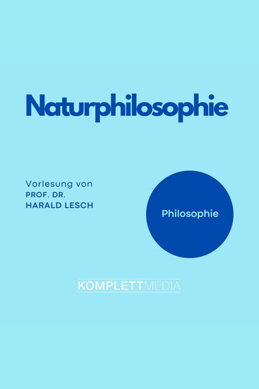 Naturphilosophie - Vorlesung - cover