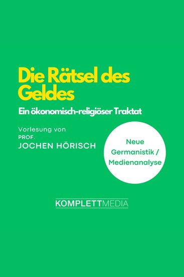 Die Rätsel des Geldes - Ein ökonomisch-religiöser Traktat - cover