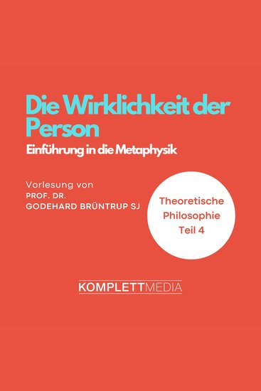 Die Wirklichkeit der Person - cover