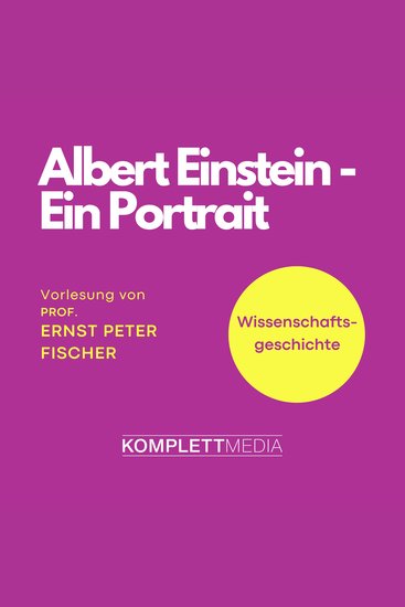 Albert Einstein - Ein Portrait - cover