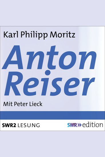 Anton Reiser - Ein psychologischer Roman - cover