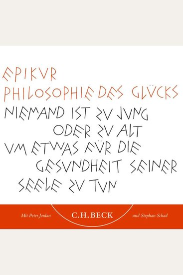 Philosophie des Glücks - cover