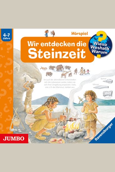 Wir entdecken die Steinzeit [Wieso? Weshalb? Warum?] - cover