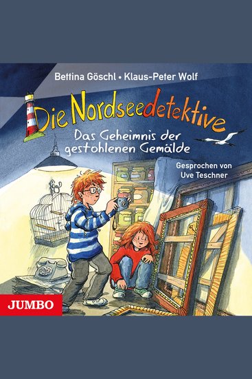 Die Nordseedetektive Das Geheimnis der gestohlenen Gemälde [Band 8] - cover