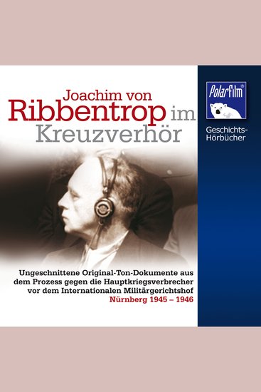 Ribbentrop im Kreuzverhör - cover