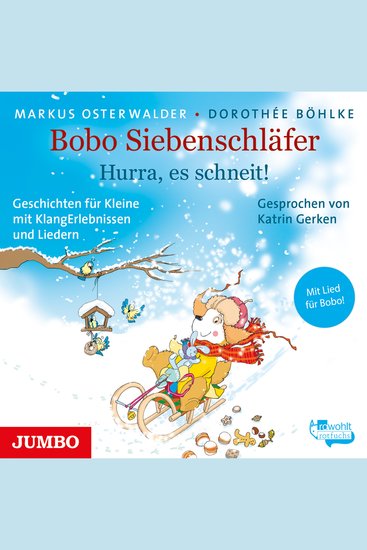 Bobo Siebenschläfer Hurra es schneit! - cover